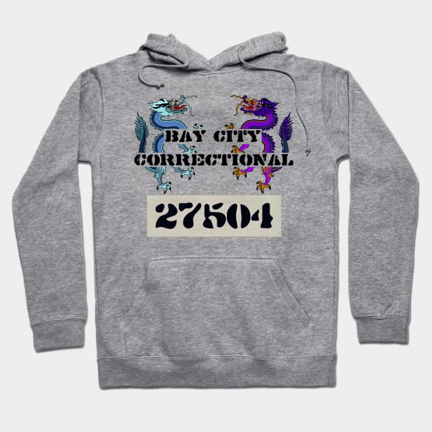 Bay City Two Dragons Hoodie by J. Rufus T-Shirtery